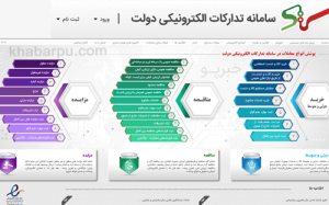 معاملات دولتی، فقط از طریق سامانه ستاد قانونی ست.