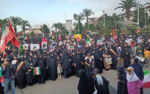 اجتماع عظیم بانوان گیلانی با عنوان« بانوان زینبی، فدائیان رهبر» در رشت