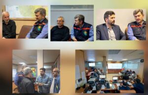 تفقد و قدردانی سه نماینده ی مرکز گیلان از تلاشهای شبانه روزی کارکنان شرکت توزیع نیروی برق استان در این ایم گرم و طاقت فرسا