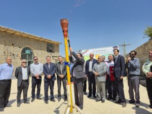 فروغ شعله های گاز در دو روستای کوهستانی شهرستان رودبار همراه با افتتاح ساختمان شرکت گاز فومن