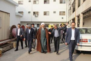 بازدید آیت‌الله فلاحتی از پروژه‌های پت‌اسکن و رادیوتراپی مرکز آموزشی درمانی رازی رشت