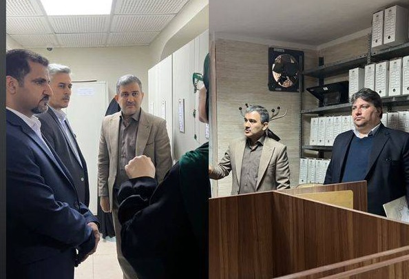 حضور هیأتی از معاونت اسناد ملی ایران در مدیریت اسناد و کتابخانه ملی گیلان در رشت