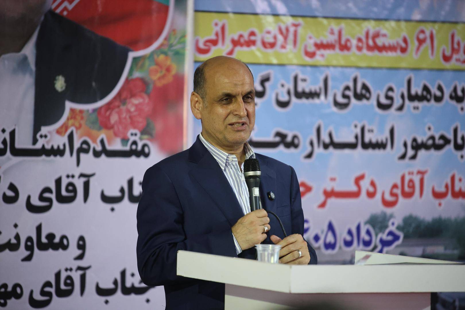 هادی حق شناس :گیلان؛ پیشتاز در جذب ماشین‌آلات خدماتی چندمنظوره وسنگین کشور